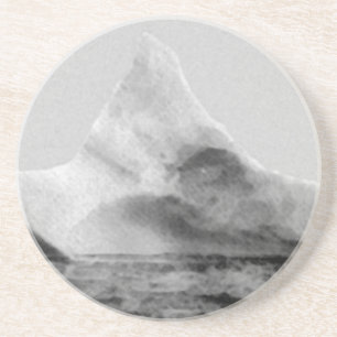 Iceberg die de Titanic zonk Zandsteen Onderzetter