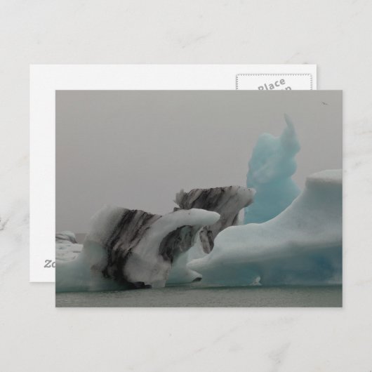 Iceberg-formaties Briefkaart (Voorkant / Achterkant)