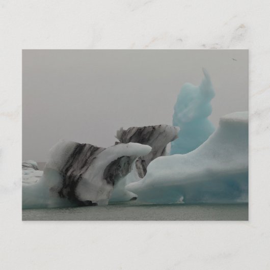 Iceberg-formaties Briefkaart (Voorkant)
