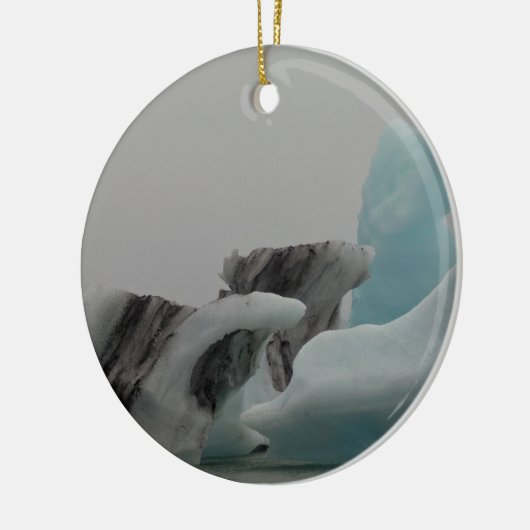 Iceberg-formaties Keramisch Ornament (Links)