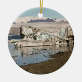 Iceberg-formaties Keramisch Ornament (Voorkant)