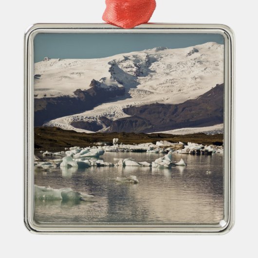 Iceberg-formaties Metalen Ornament (Voorkant)