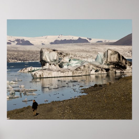 Iceberg-formaties Poster (Voorkant)