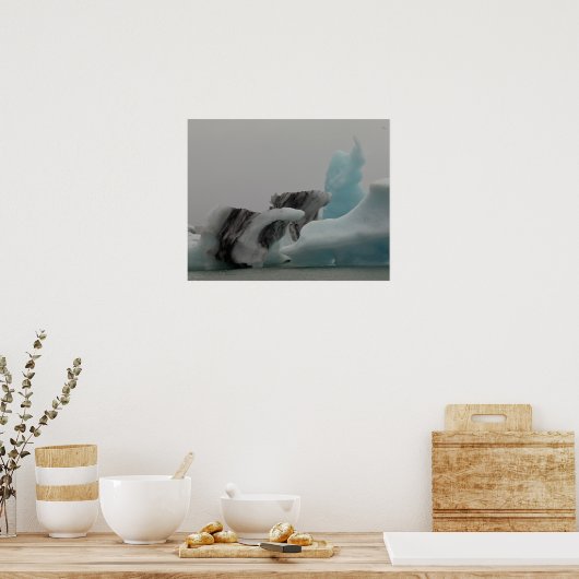 Iceberg-formaties Poster (Keuken)