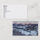 Iceberg-formaties Visitekaartje (Voorkant / Achterkant)