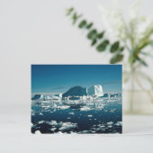 Iceberg, Groenland Briefkaart (Staand voorkant)