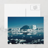 Iceberg, Groenland Briefkaart (Voorkant / Achterkant)