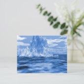 Iceberg Iceburg Briefkaart (Staand voorkant)