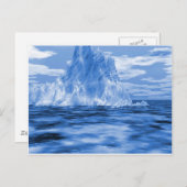 Iceberg Iceburg Briefkaart (Voorkant / Achterkant)