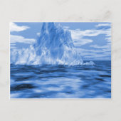 Iceberg Iceburg Briefkaart (Voorkant)