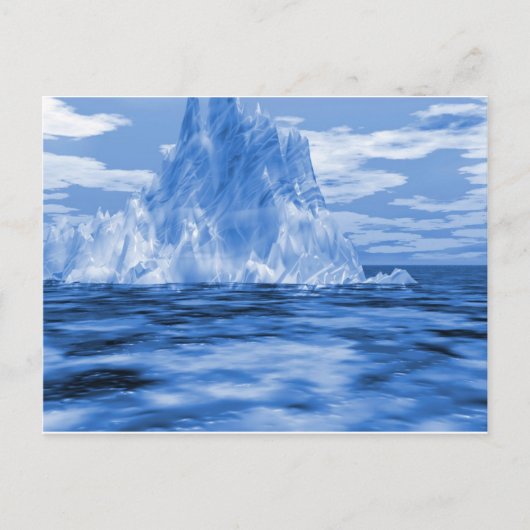 Iceberg Iceburg Briefkaart (Voorkant)