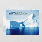 Iceberg in de Straat van Gerlache, Antarctica Briefkaart (Voorkant / Achterkant)
