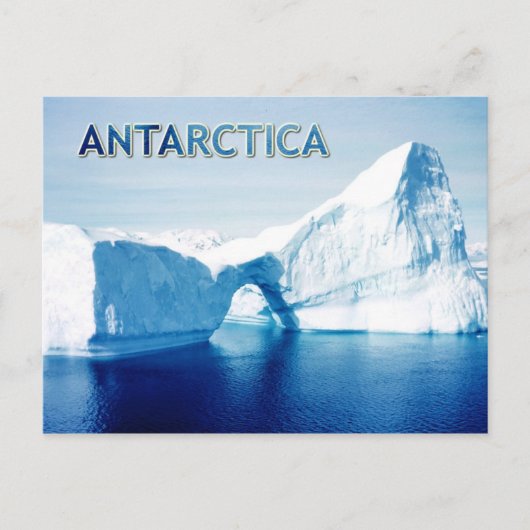 Iceberg in de Straat van Gerlache, Antarctica Briefkaart (Voorkant)