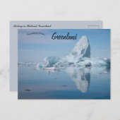 Iceberg in Ilulissat Greenland Briefkaart (Voorkant / Achterkant)