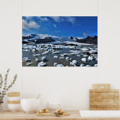 Iceberg Lagoon Poster (Keuken)