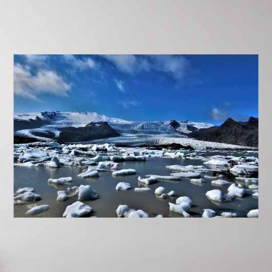 Iceberg Lagoon Poster (Voorkant)