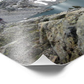 Iceberg Lake 2 - Ansel Adams Wilderness Foto Afdruk (Hoek)