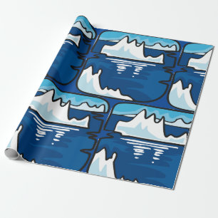 Iceberg Landschap Cadeaupapier
