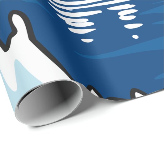 Iceberg Landschap Cadeaupapier (Rol Hoek)