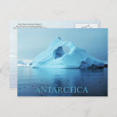 Iceberg op Antarctica Briefkaart (Voorkant / Achterkant)