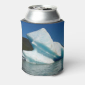 Iceberg op het meer van Mendenhall in Alaska Blikjeskoeler (Blikje Achterkant)