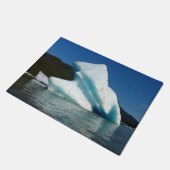 Iceberg op het meer van Mendenhall in Alaska Deurmat (Schuin)
