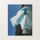 Iceberg op het meer van Mendenhall in Alaska Legpuzzel (Verticaal)