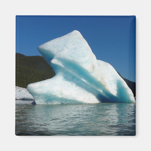 Iceberg op het meer van Mendenhall in Alaska Magneet (Voorkant)