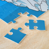 Iceberg-polair beer legpuzzel (Zijkant)