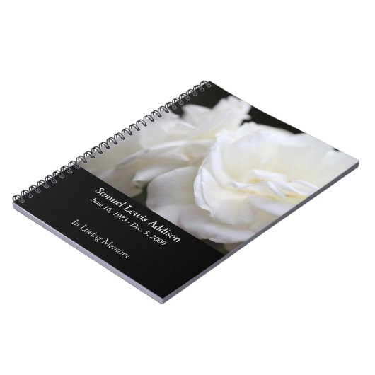 Iceberg-rozen Notitieboek (Linkerzijde)