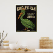 Iceberg-sla voor groenten Poster (Keuken)