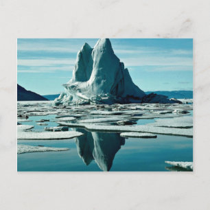 Iceberg, Slidre Fiord, Eureka Weather Station, NWT Briefkaart