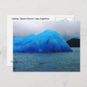 Iceberg, Upsala Glacier, Lago Argentina Briefkaart (Voorkant / Achterkant)