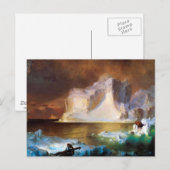 Iceberg van de Frederick Edwin Church Briefkaart (Voorkant / Achterkant)