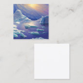 Iceberg Vierkante Visitekaartje (Voorkant / Achterkant)