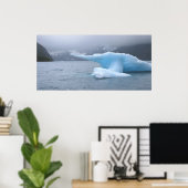 Iceberg, Whittier, AK Poster (Thuiskantoor)