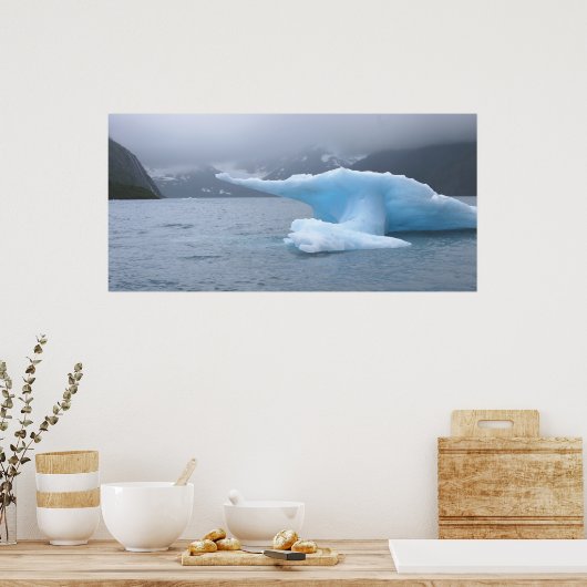 Iceberg, Whittier, AK Poster (Keuken)