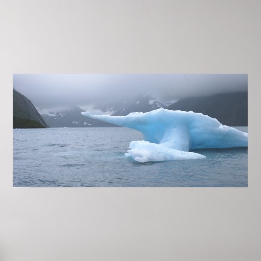 Iceberg, Whittier, AK Poster (Voorkant)