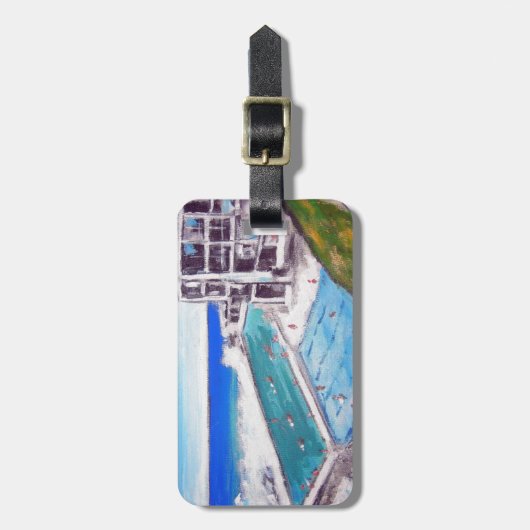 Icebergs Bondi Bagagelabel (Voorkant verticaal)