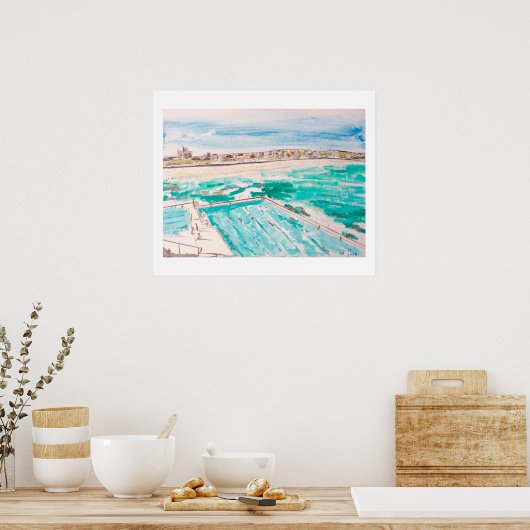 Icebergs-Bondi Poster (Keuken)