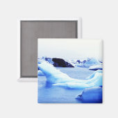 Icebergs in Jokulsarlon Lagoon Magneet (Voorkant / Achterkant)