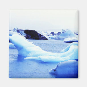 Icebergs in Jokulsarlon Lagoon Magneet