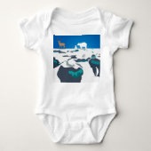Icebergs in the sun romper (Voorkant)