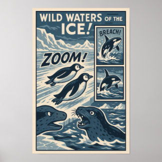 Icebound Adventure - Pinguïns, orka's en zeehonden Poster