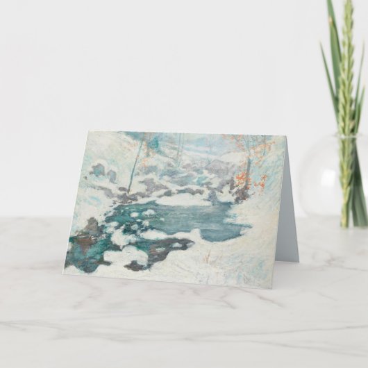 Icebound door John Henry Tman Feestdagen Kaart (Voorkant)