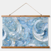 Icebound Fantasy Realm Winter Hangend Wandkleed (Voorkant)