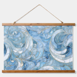 Icebound Fantasy Realm Winter Hangend Wandkleed