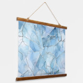 Icebound Fantasy Realm Winter Hangend Wandkleed (Gebogen)