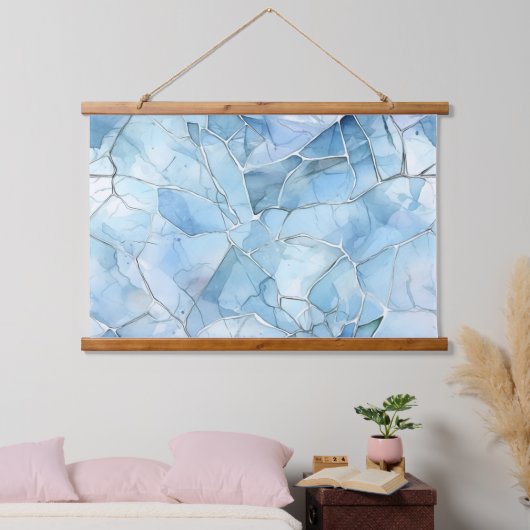 Icebound Fantasy Realm Winter Hangend Wandkleed (Slaapkamer)