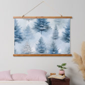 Icebound Fantasy Realm Winter Hangend Wandkleed (Slaapkamer)